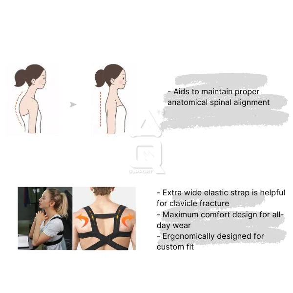 Aq Support Posture Aid Clavicle Brace