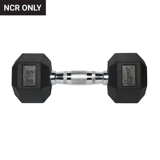 Athletico Pvc Hex Dumbbell (5Lb)