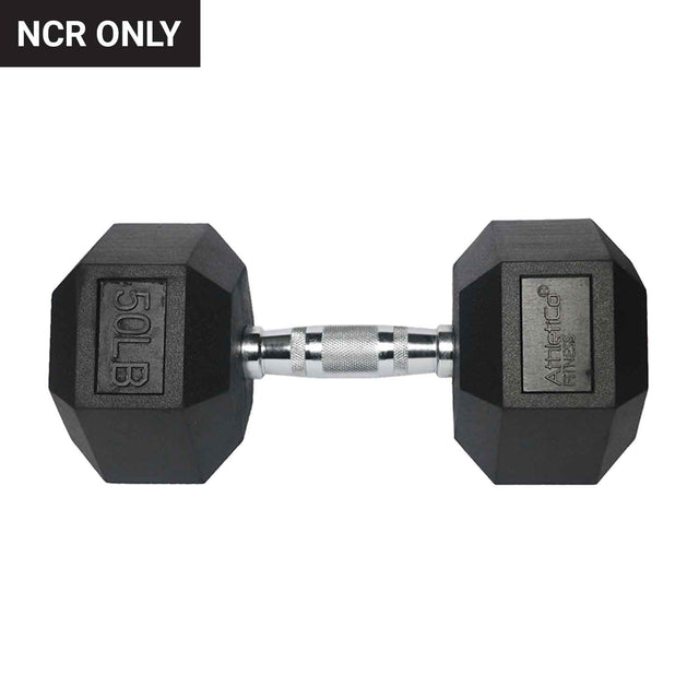 Athletico Pvc Hex Dumbbell (50Lb)