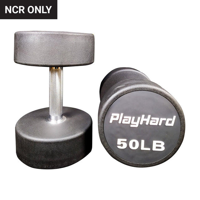 Playhard Fitness Round Dumbbells 50 Lbs