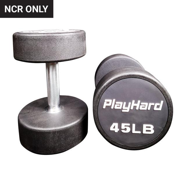 Playhard Fitness Round Dumbbells 45 Lbs