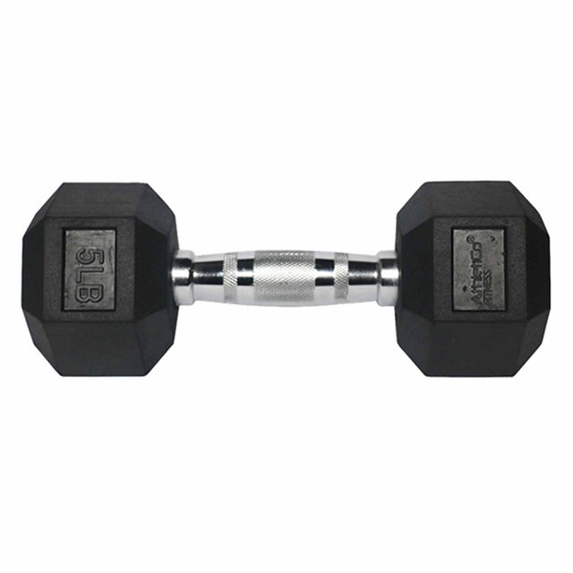 Athletico Pvc Hex Dumbbell (5Lb)