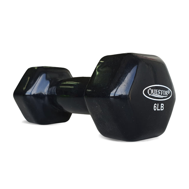 Questor Rubberized Dumbbell (6Lbs)