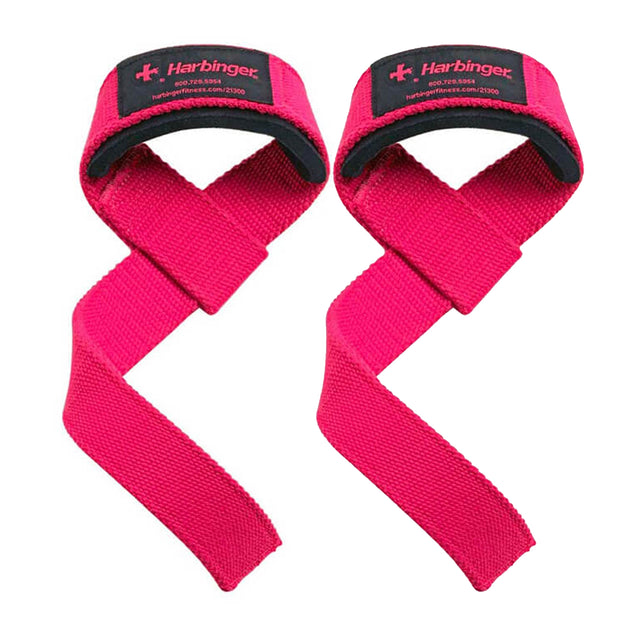 Harbinger W Padded Cotton Lifting Straps