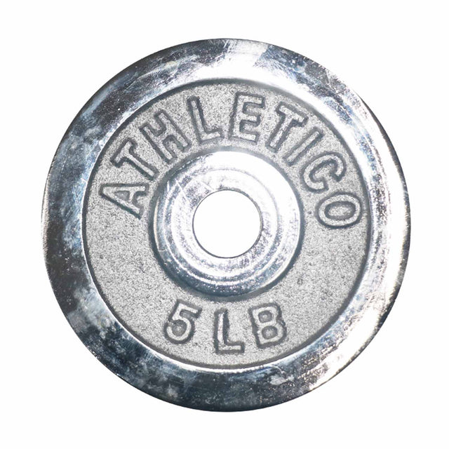 Athletico Chrome Plates (5Lb)