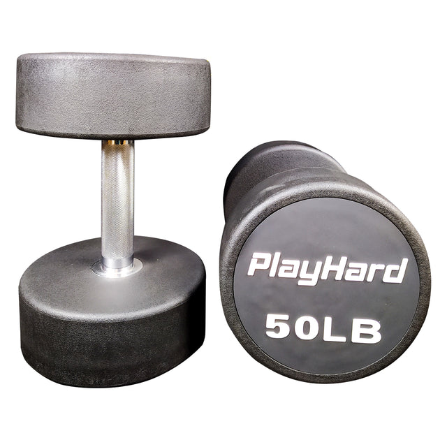 Playhard Fitness Round Dumbbells 50 Lbs