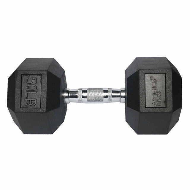 Athletico Pvc Hex Dumbbell (50Lb)