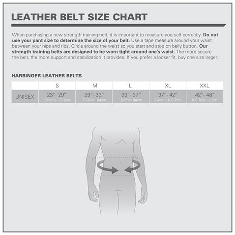 Harbinger Padded Leather Belt