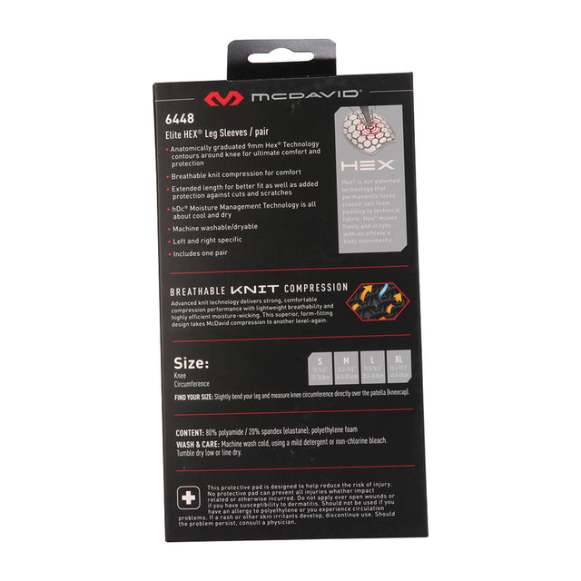 Mcdavid Elite Hex Leg Sleeves
