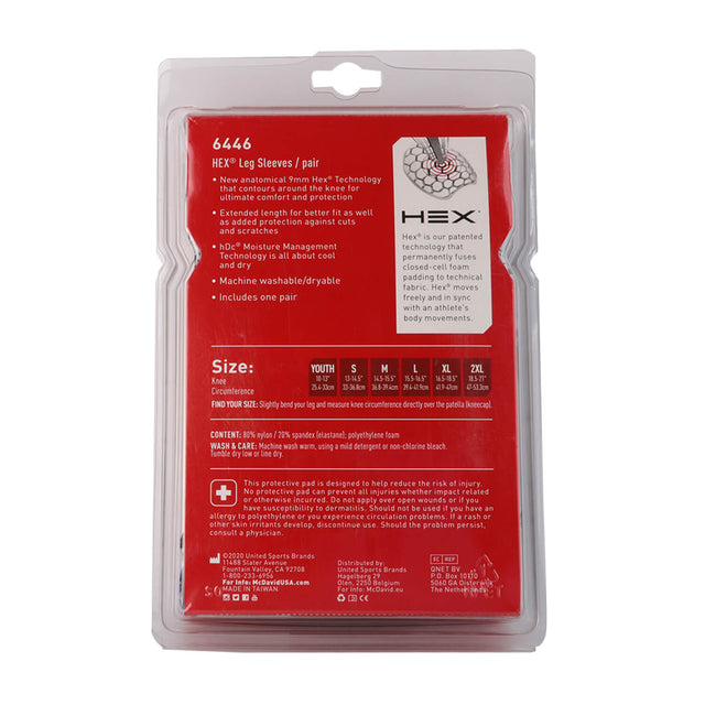 Mcdavid Hex® Reversible Leg Sleeves