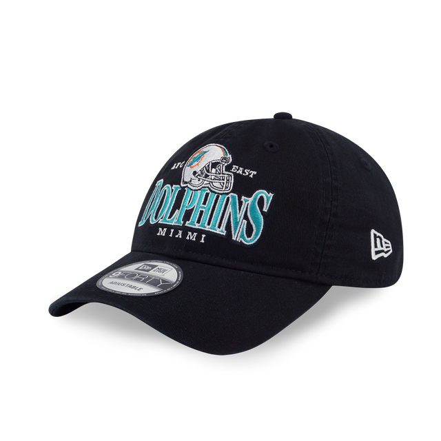 New Era Miami Dolphins Nfl Helmet Black 9Forty