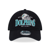 New Era Miami Dolphins Nfl Helmet Black 9Forty