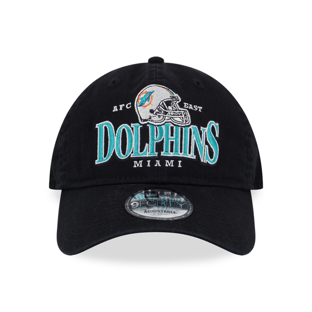 New Era Miami Dolphins Nfl Helmet Black 9Forty