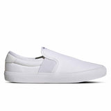 White slip-on sneaker on a white background