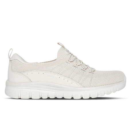 White athletic shoe on a white background