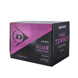 Dunlop Club Training Table Tennis Balls – Orange (12 Dozen Box)