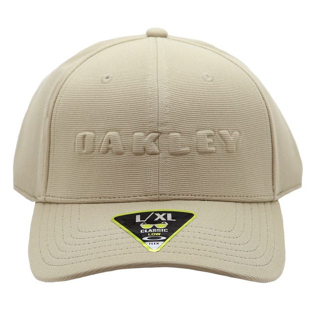 Oakley Bark Embossed Hat Pebble