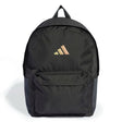 Black backpack with Adidas logo on a white background