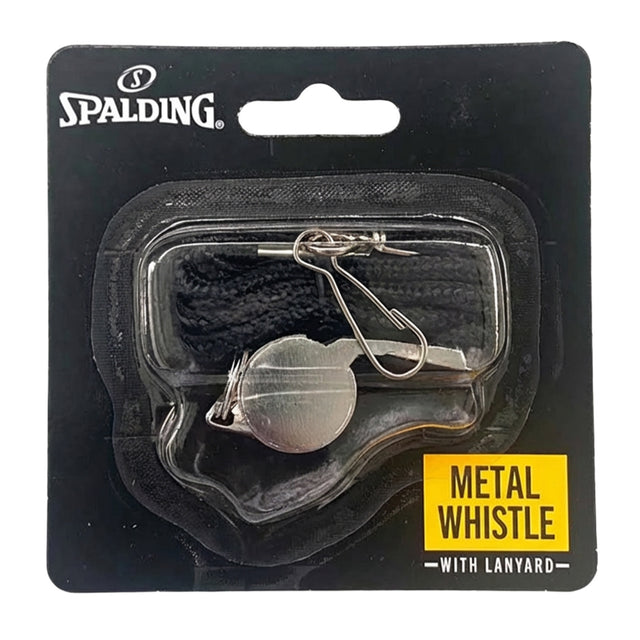 Spalding Whistle Metal W/ Lanyard
