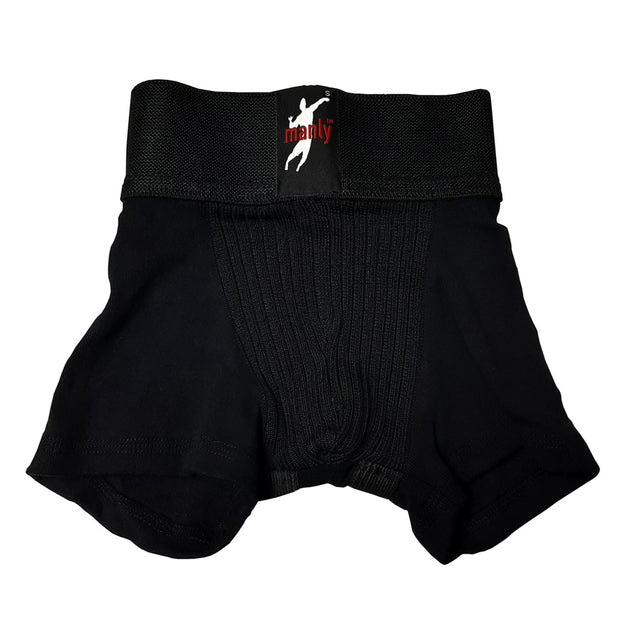 Manly Youth Supporter W/ Shorts Blk M