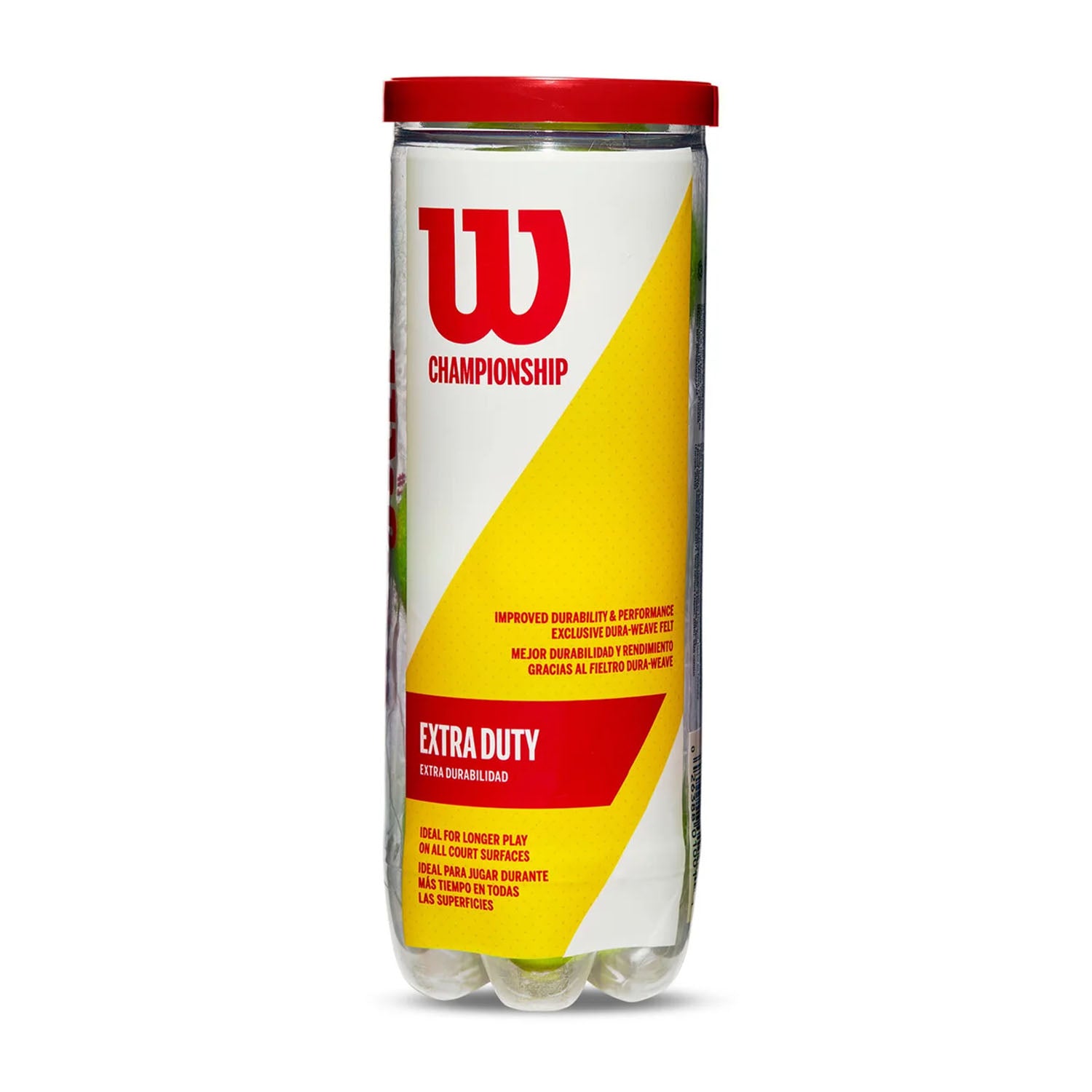 Wilson Champ XD Tennis Ball - 3 Ball Can | Tennis Accessories