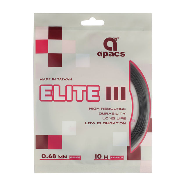 Apacs Elite 3 String Asstd 10M