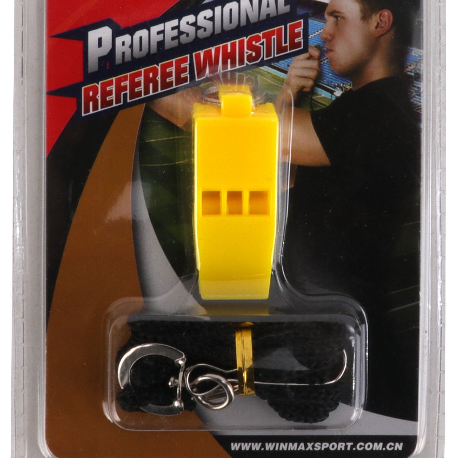 Winmax Professional Pealess Referee Whistle – Olympic Village United