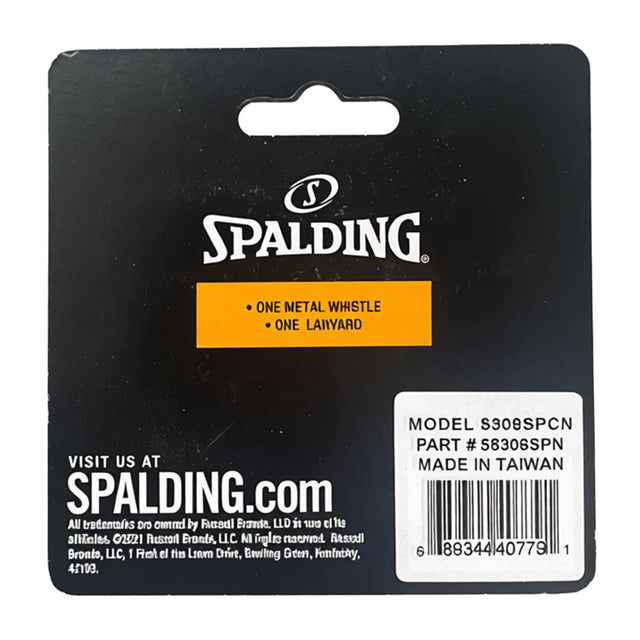 Spalding Whistle Metal W/ Lanyard