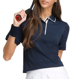 Wilson W Center Court Seamless Polo Cl