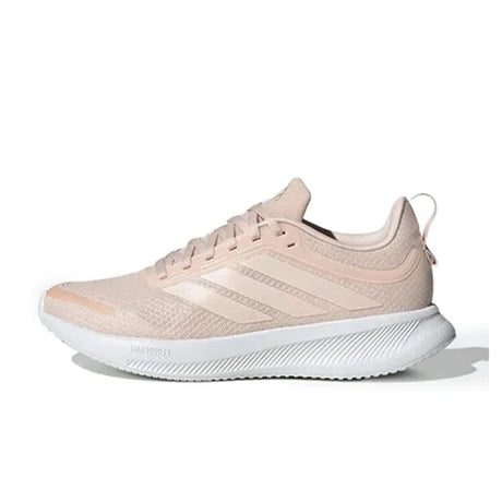 Pink Adidas sneaker on a white background
