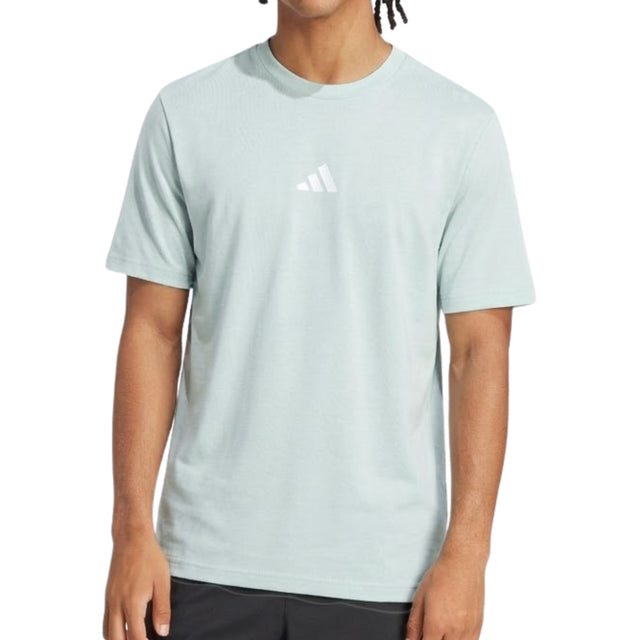 Adidas Essentials Small Logo Men Single Jersey T-Shirt