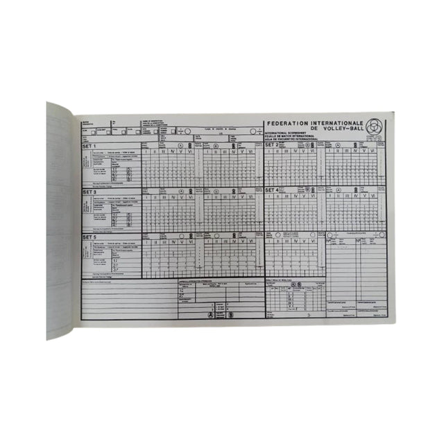 K-Sports Volleyball Scorebook Big