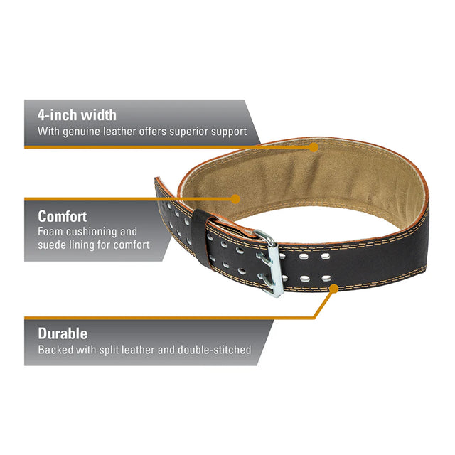 Harbinger Harbinger Padded Leather Belt
