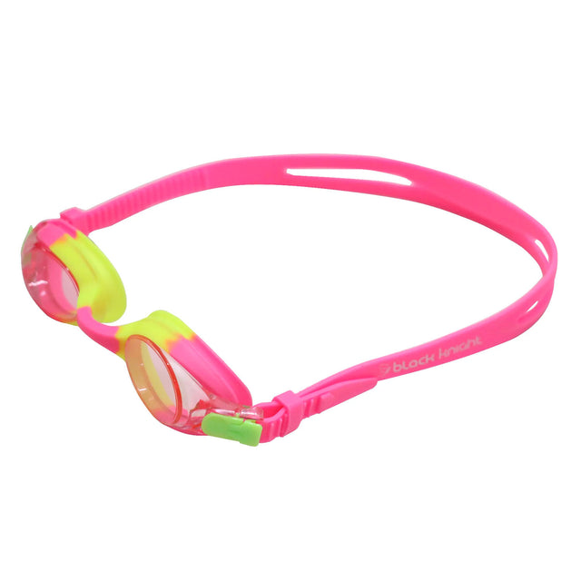 Black Knight Bk Teen Goggles Pnk/Ylw