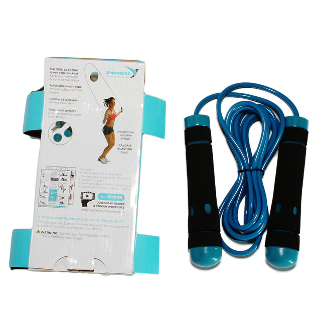 2 In 1 Weighted Speed Rope