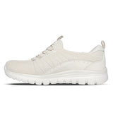 White sneaker on a white background