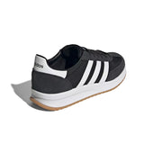 Black and white Adidas sneaker on a white background