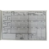 K-Sports Volleyball Scorebook Big