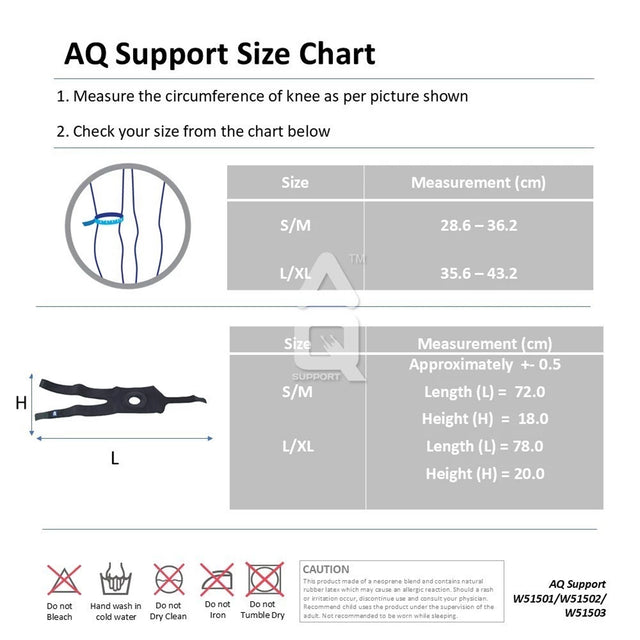 Aq Support  Adjustable Knee Stabilizer
