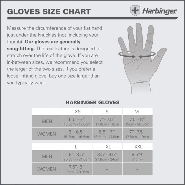 Harbinger Womens Flexfit Gloves