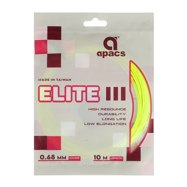 Apacs Elite 3 String Asstd 10M