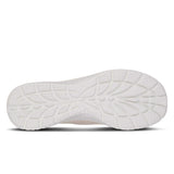 White shoe sole on a white background