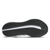 Black and white sole of a shoe on a white background