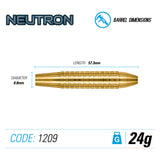 Winmau Dart Pin Neutron 24G