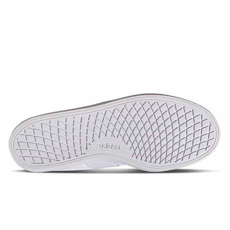 White Adidas sneaker sole on a white background