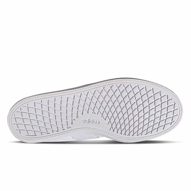 White Adidas sneaker sole on a white background