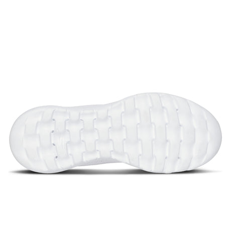 White sneaker sole on a white background
