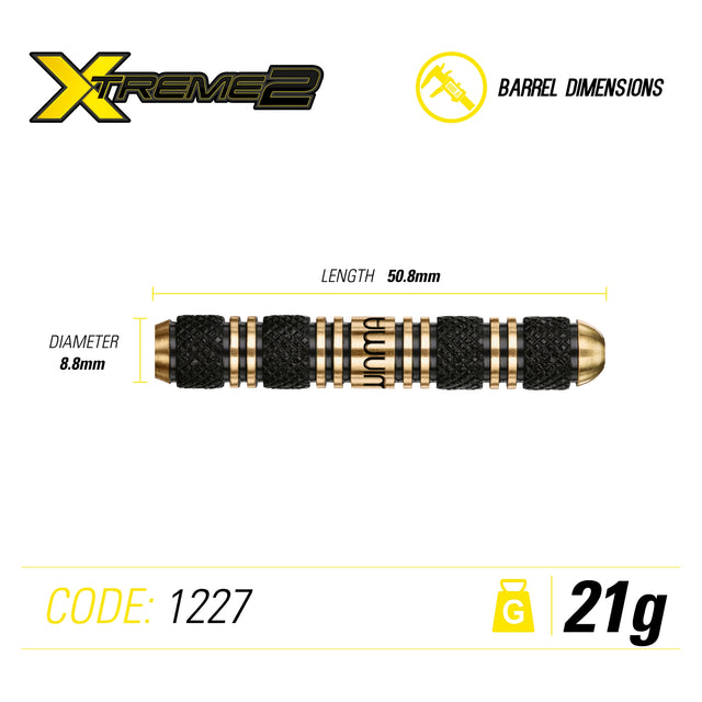 Winmau Dart Pin Xtreme2 Brass