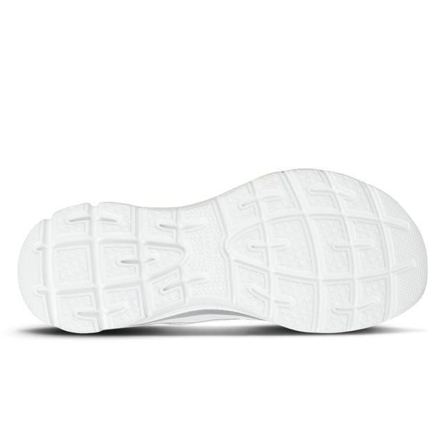 White sneaker sole on a white background