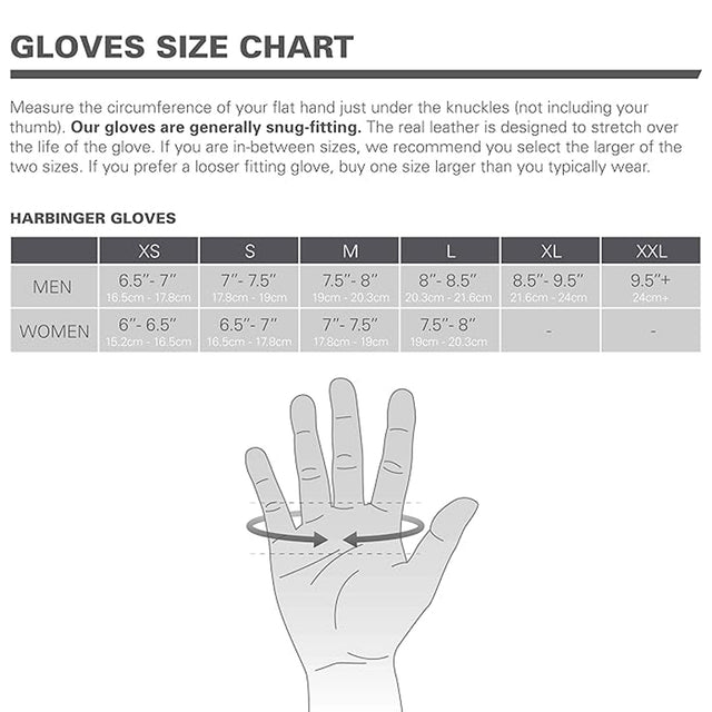 Harbinger Womens Palm Guards